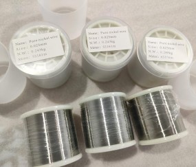 Pure Nickel Wire (0.025 mm Diameter)